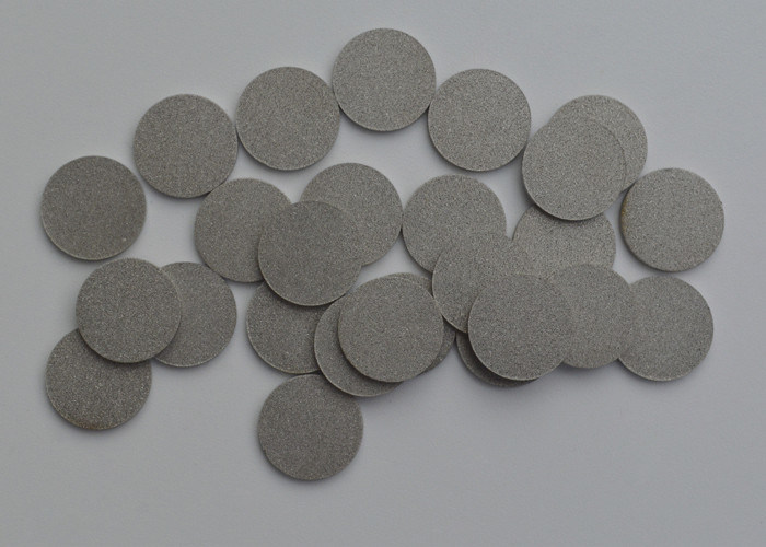 Industrial Sintered Porous Filter , Sintered Metal Sheet 0.5100um