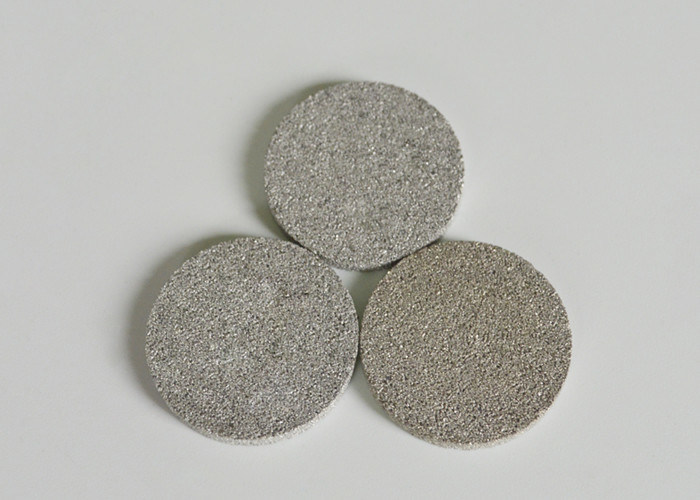 Uniform Structure Porous Stainless Steel Discs High Integrity Rigidity