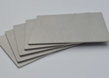 1mm 10um Sintered Titanium Plate Fine Thermal Conductivity Backflush