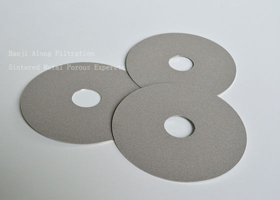 High Strength Nickel Base Alloy Sintered Filter High Porosity Low Pressure Drop