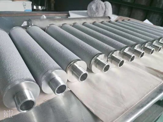 Anti Corrosion Aeration Porous SS316L Sintered Filter Tube