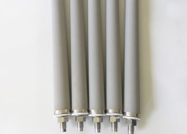 Separation Sintered Stainless Steel Tube , Ss Sintered Filter Cartridge Stable Size