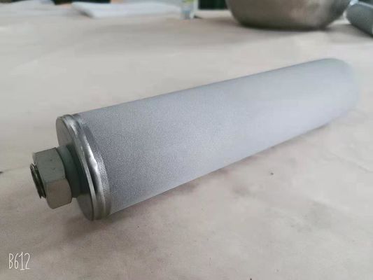60mm Diameter Sintered 316L Stainless Steel Filter Cartridge